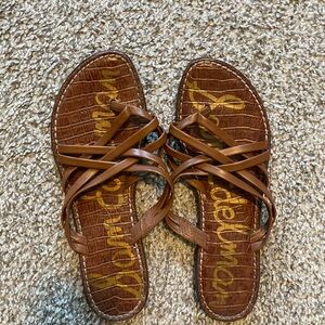 Sam Edelman Tan Strappy Sandals